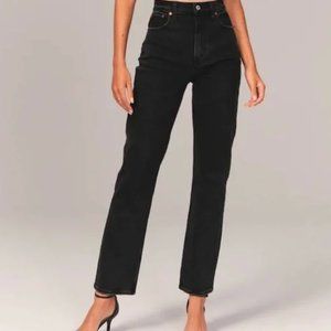 Abercrombie Ultra High Rise 90s Straight Jean
